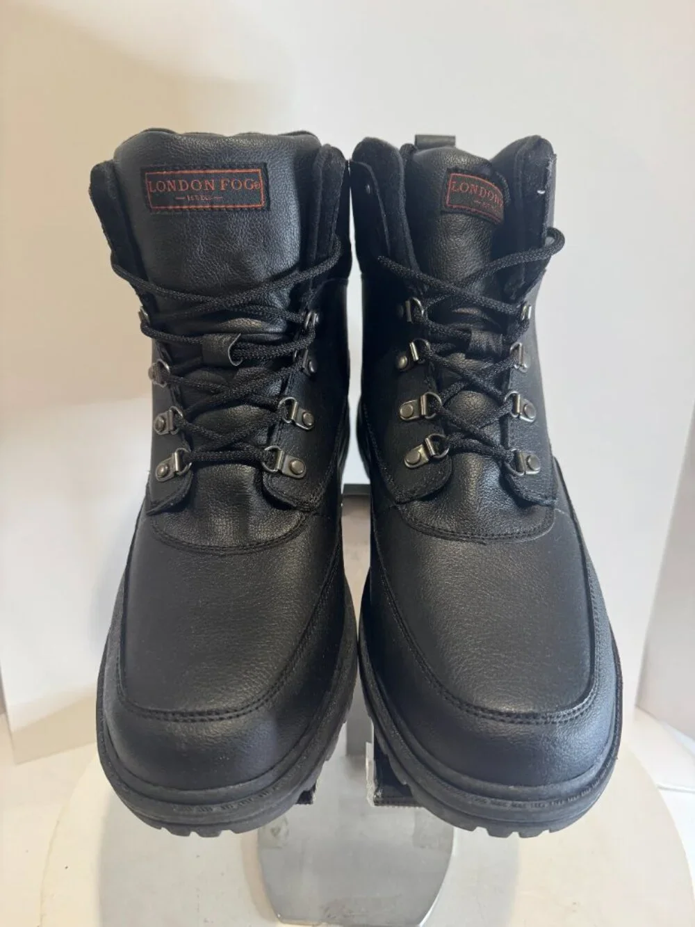 London Fog Camden Leather Upper Men's Winter Boots size 13